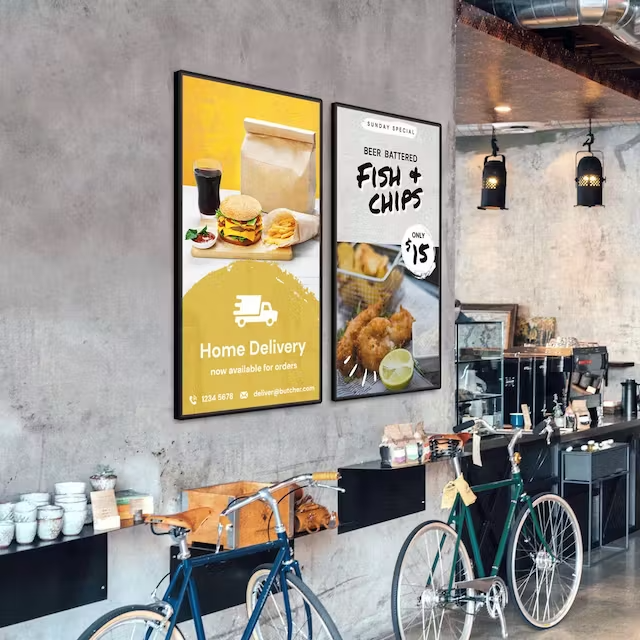 Digital menuboards