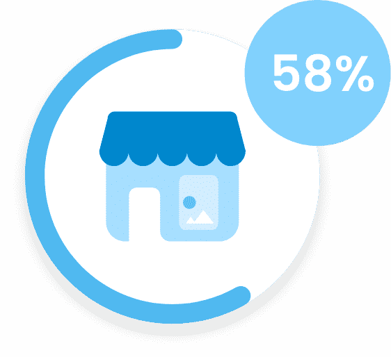58%