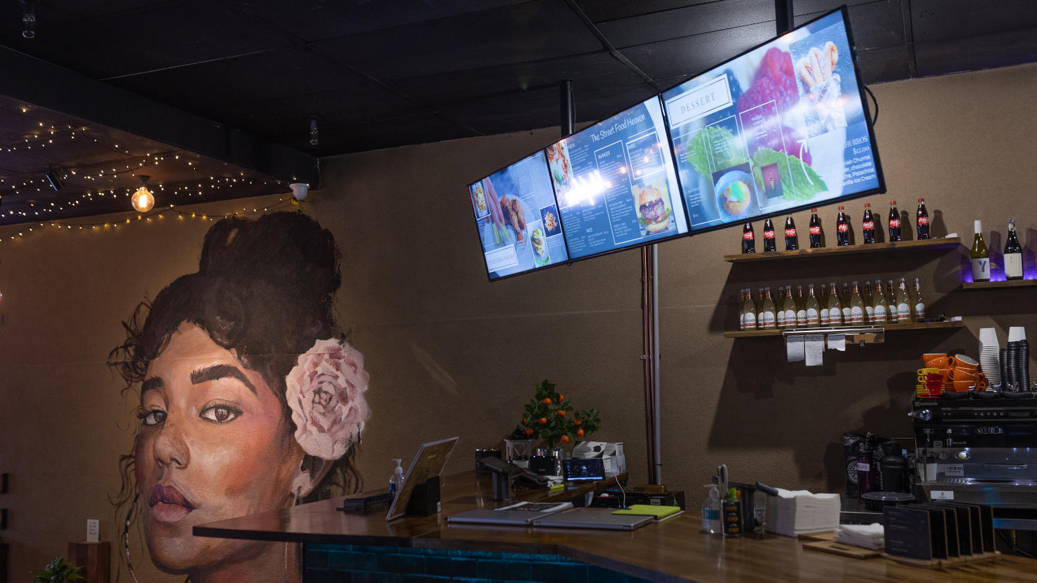 Street Food digital signage