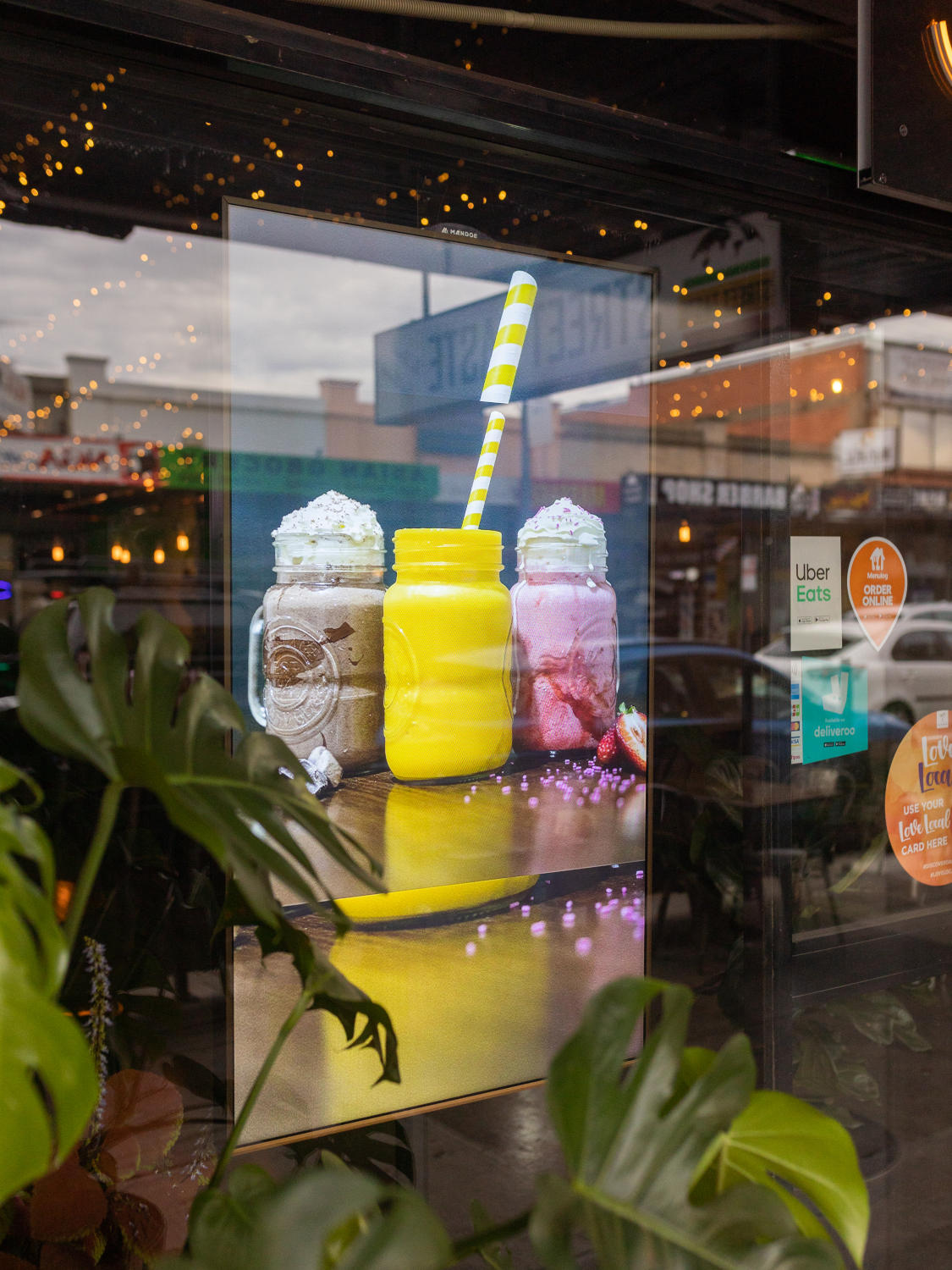 Street Food digital signage