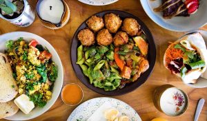 Delicious, healthy food from Giri Kana Cafe.