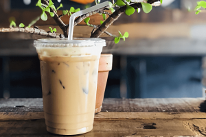 Lavender Honey Soy Latte