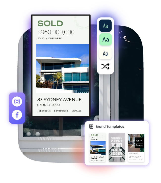 Industry Digital Signage Templates